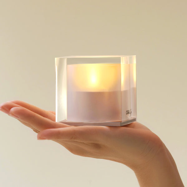 MINI CUBE SOLAR CANDLE
