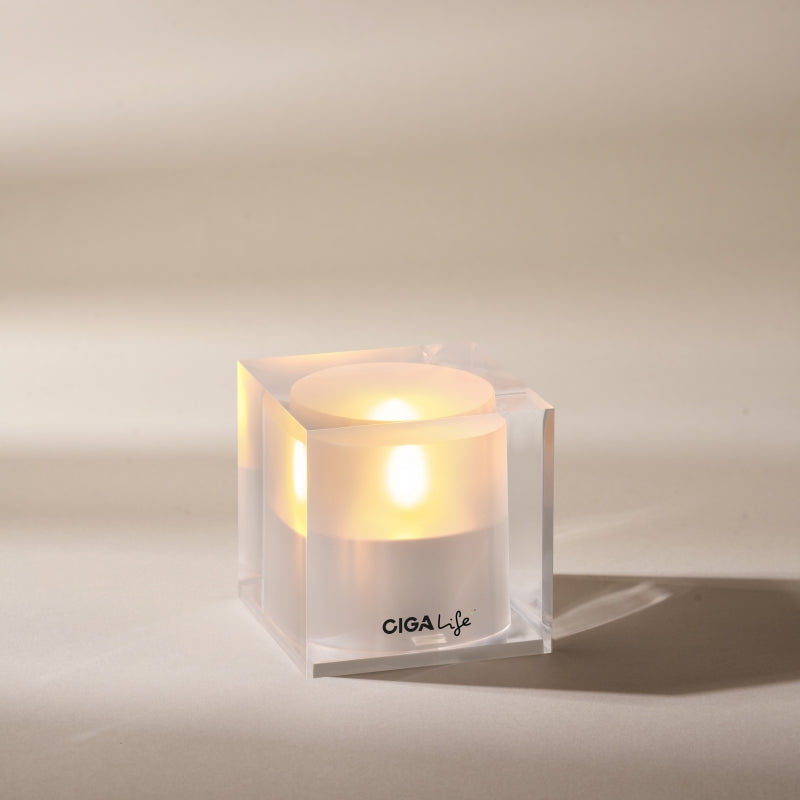 MINI CUBE SOLAR CANDLE